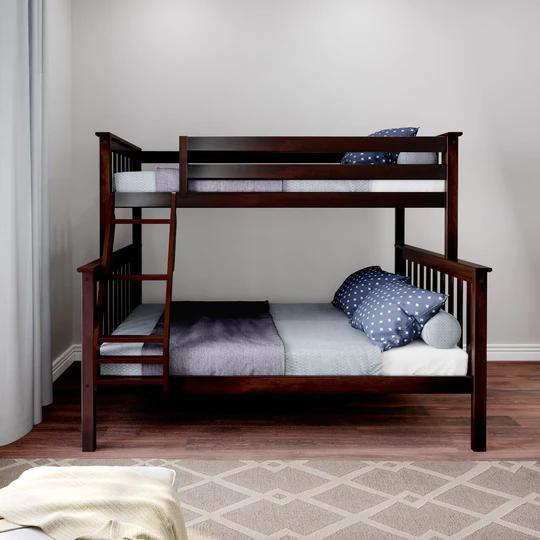 M3 - Twin over Full Slat Bunkbed, Espresso - 177231005