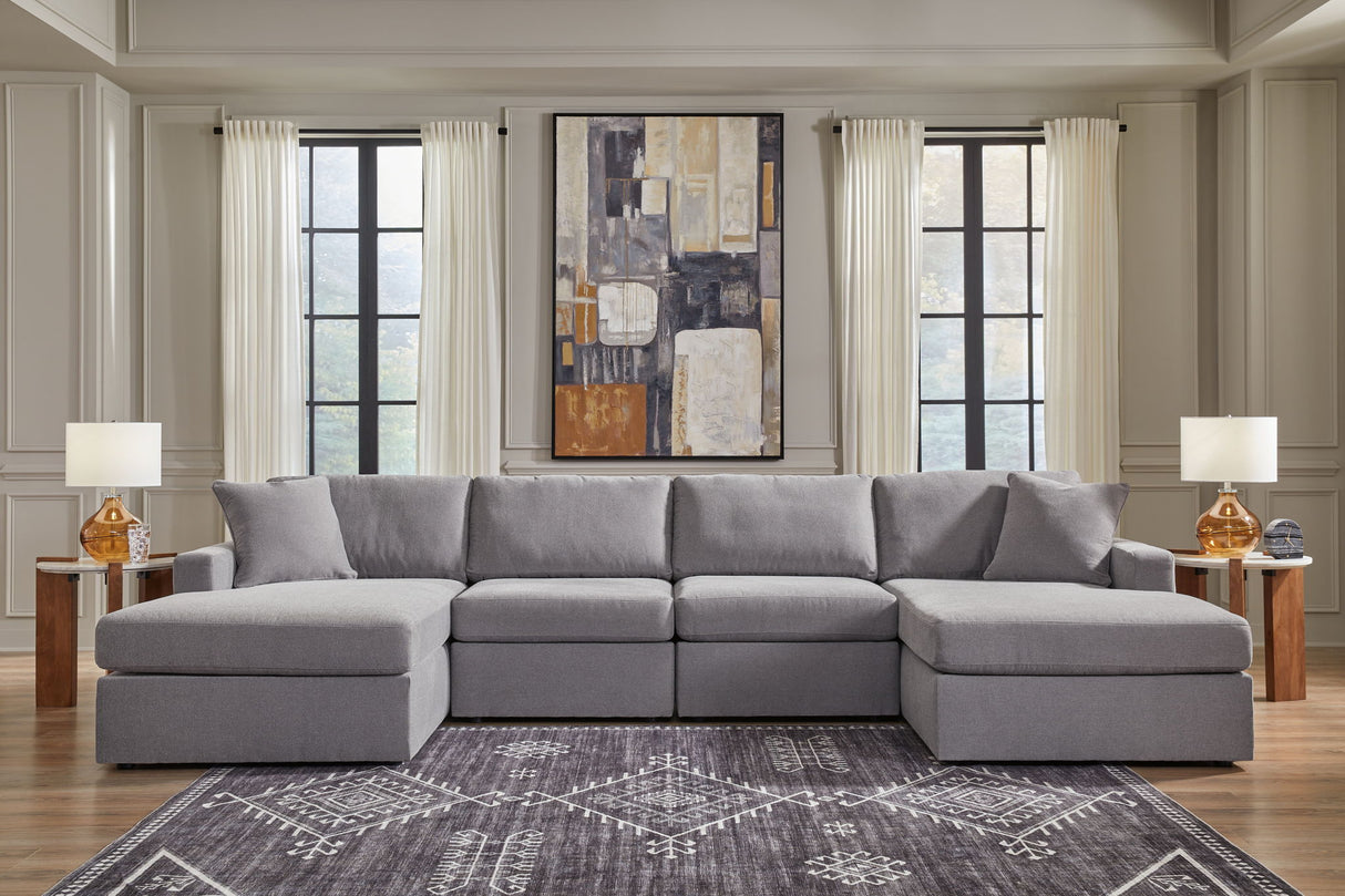 Modmax - U-Shaped Sectional - Granite