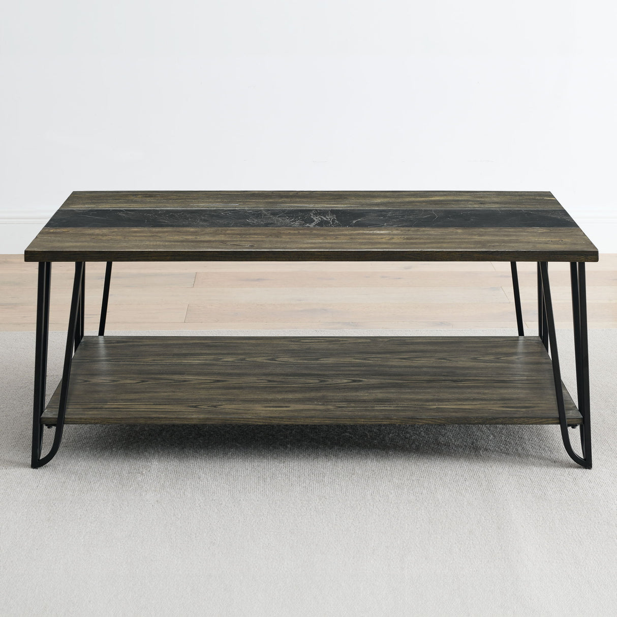 Harper - Table With Sintered Stone Inlay