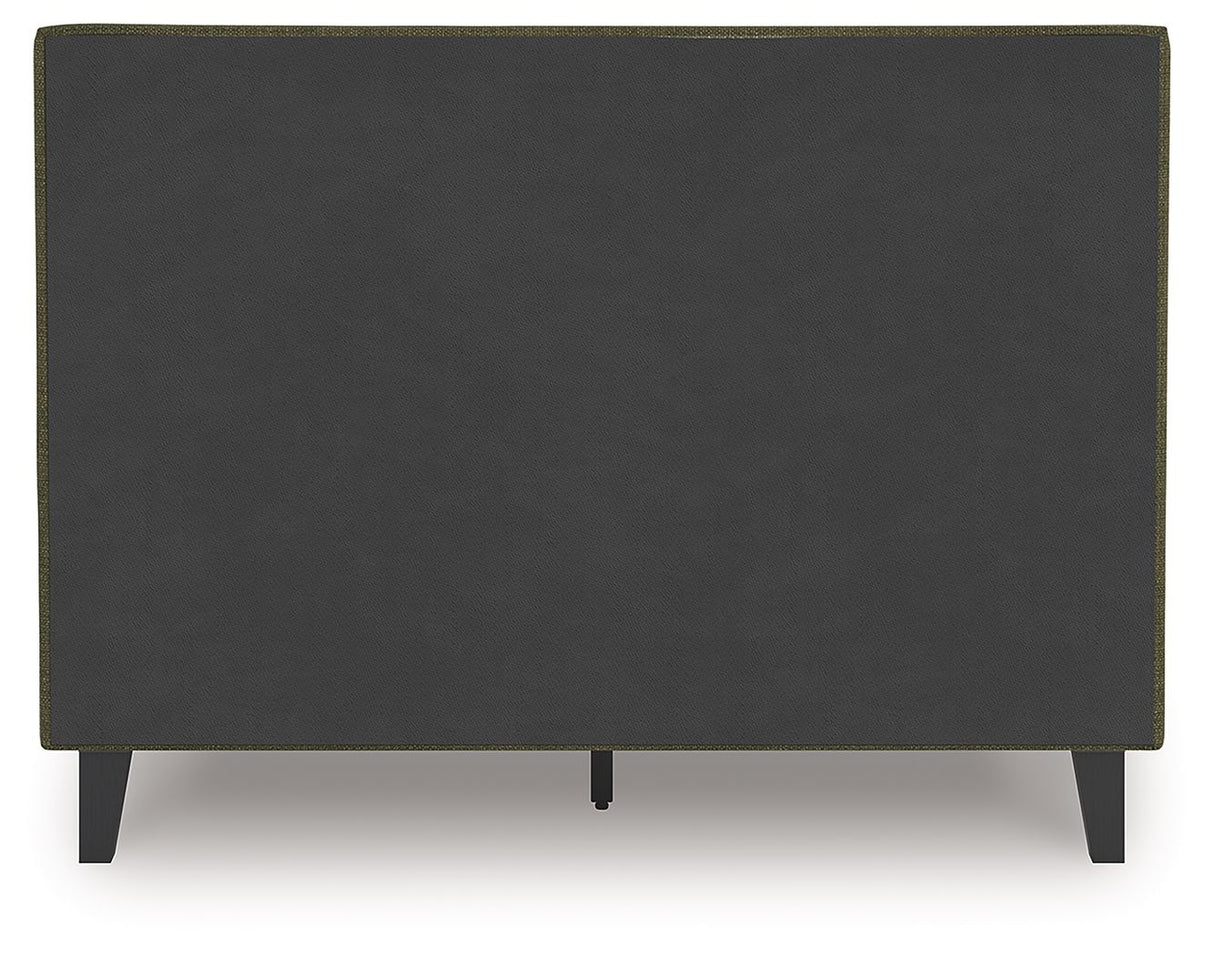 Chirason - Upholstered Bed With Roll Slats