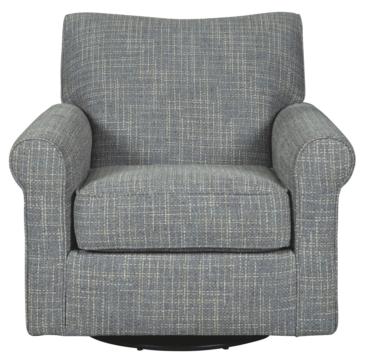 Renley - Swivel Glider Accent Chair - Ash
