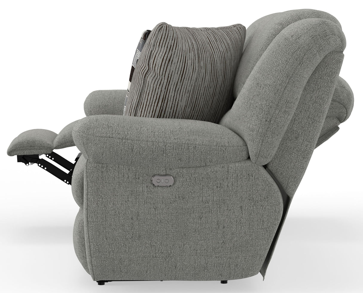 Trifecta - Sofa With 3 Recliners and Drop Down Table