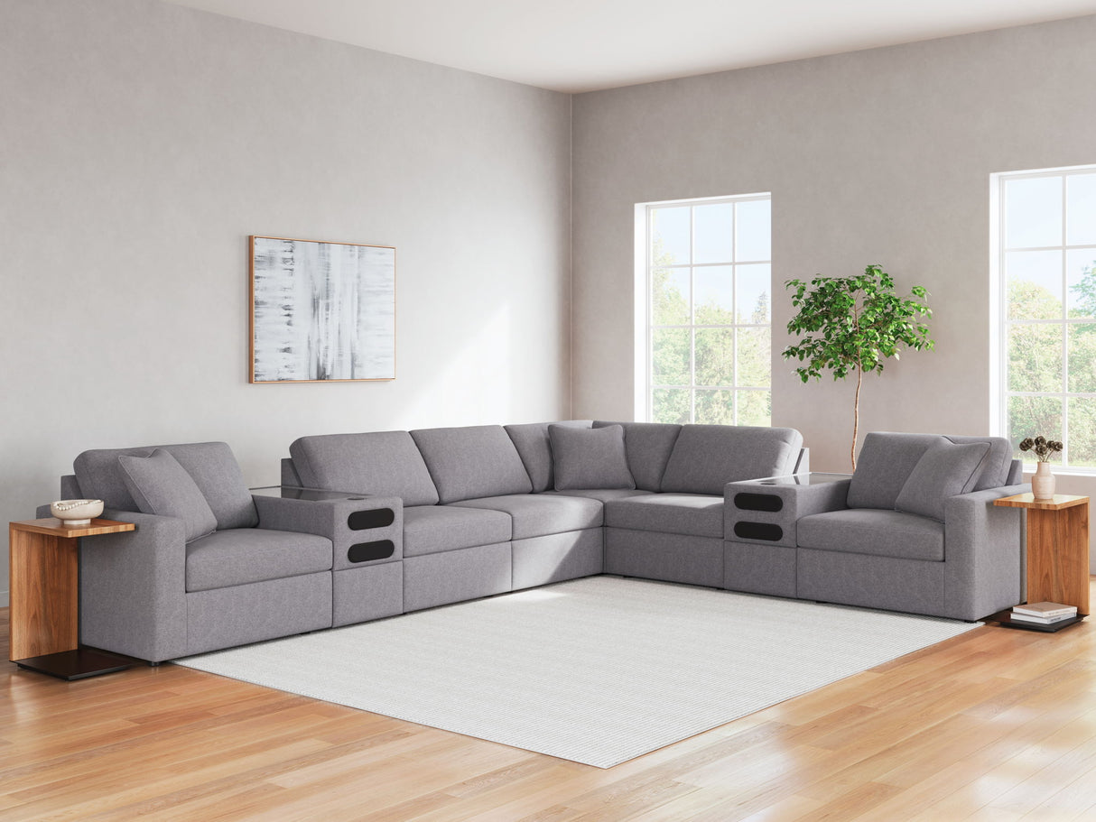 Modmax - L-Shaped Sectional - Granite