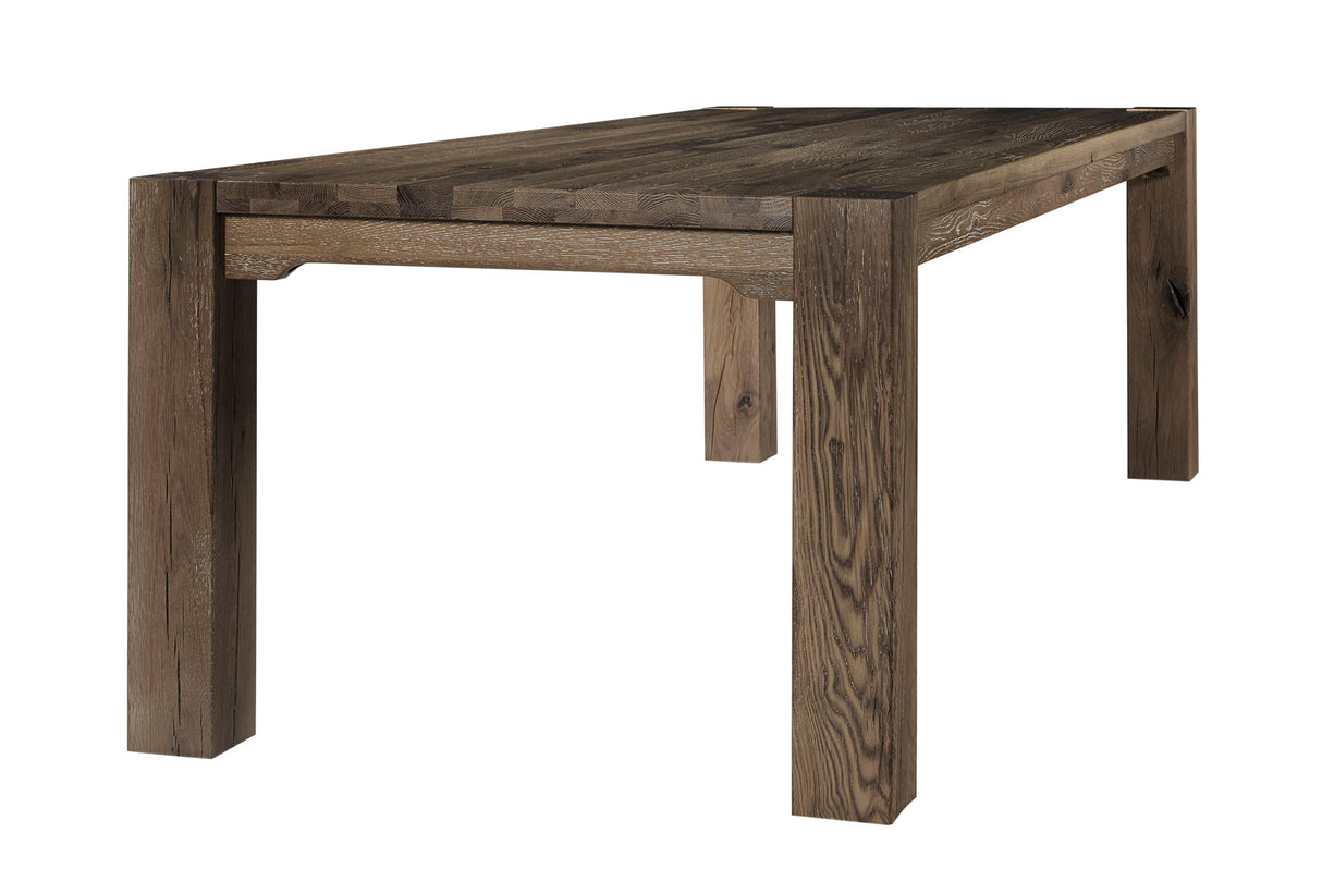 Dovetail - 76" Gathering Table - Aged Gray