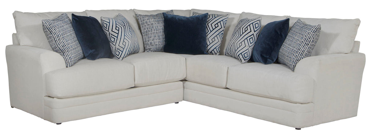 Polaris - Sectional With Comfort Coil Seating And Accent Pillows Included