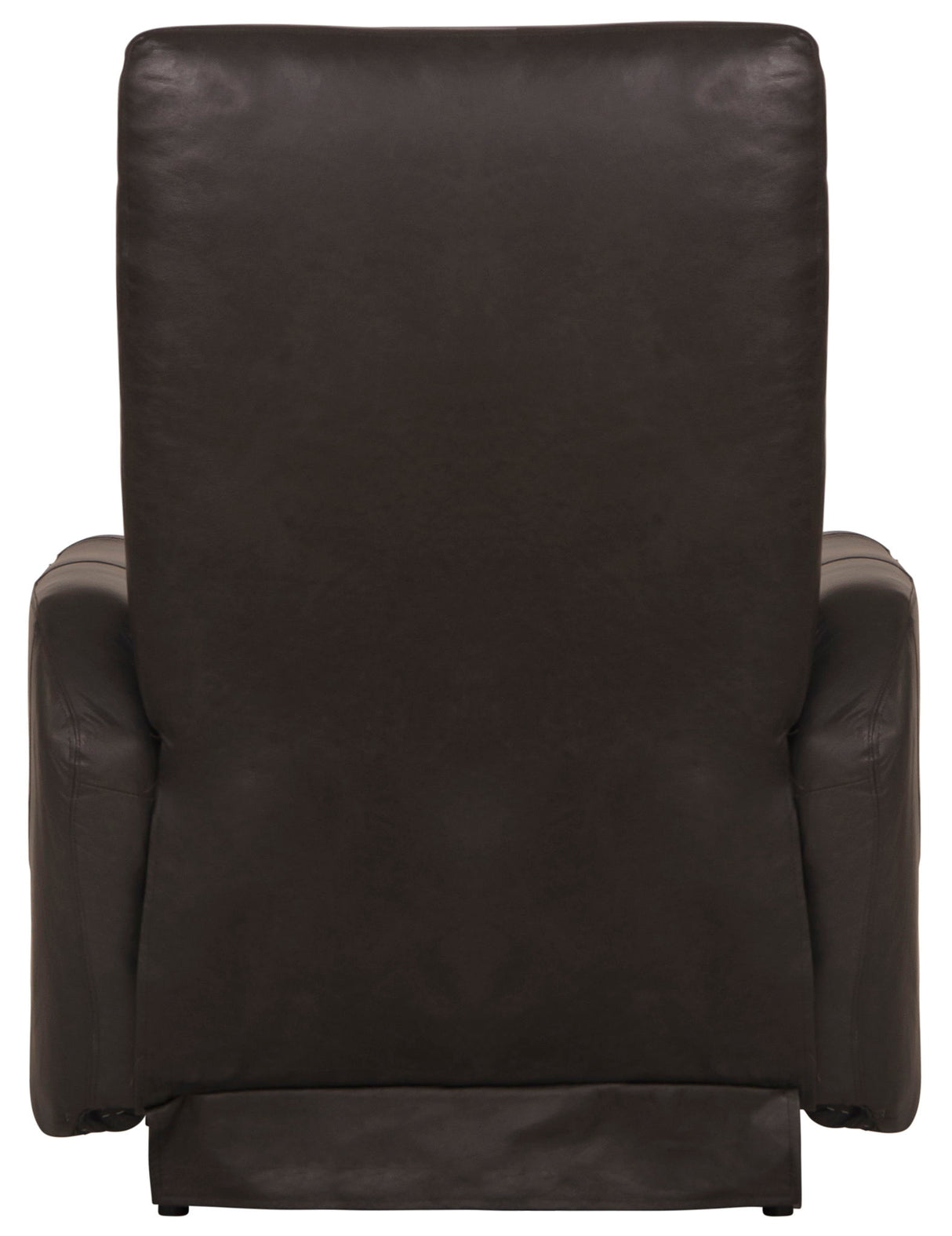 Bosa - Leather Power Recliner - Charcoal