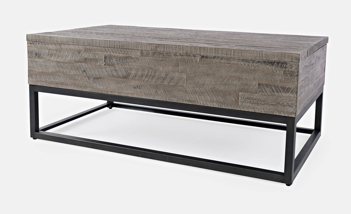 East Hampton - Lift Top Coffee Table - Distressed Gray