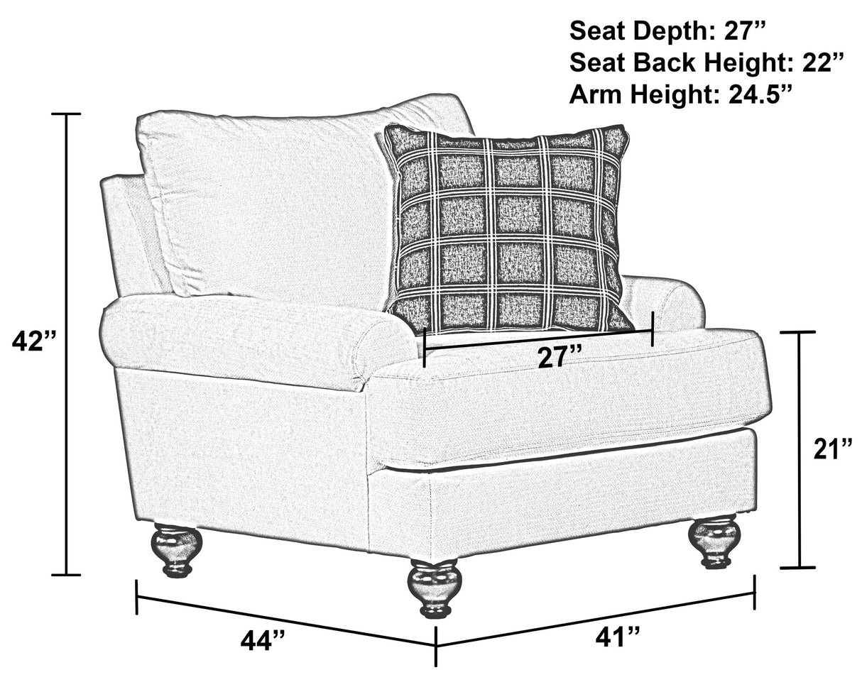 Cumberland - Chair - Ecru