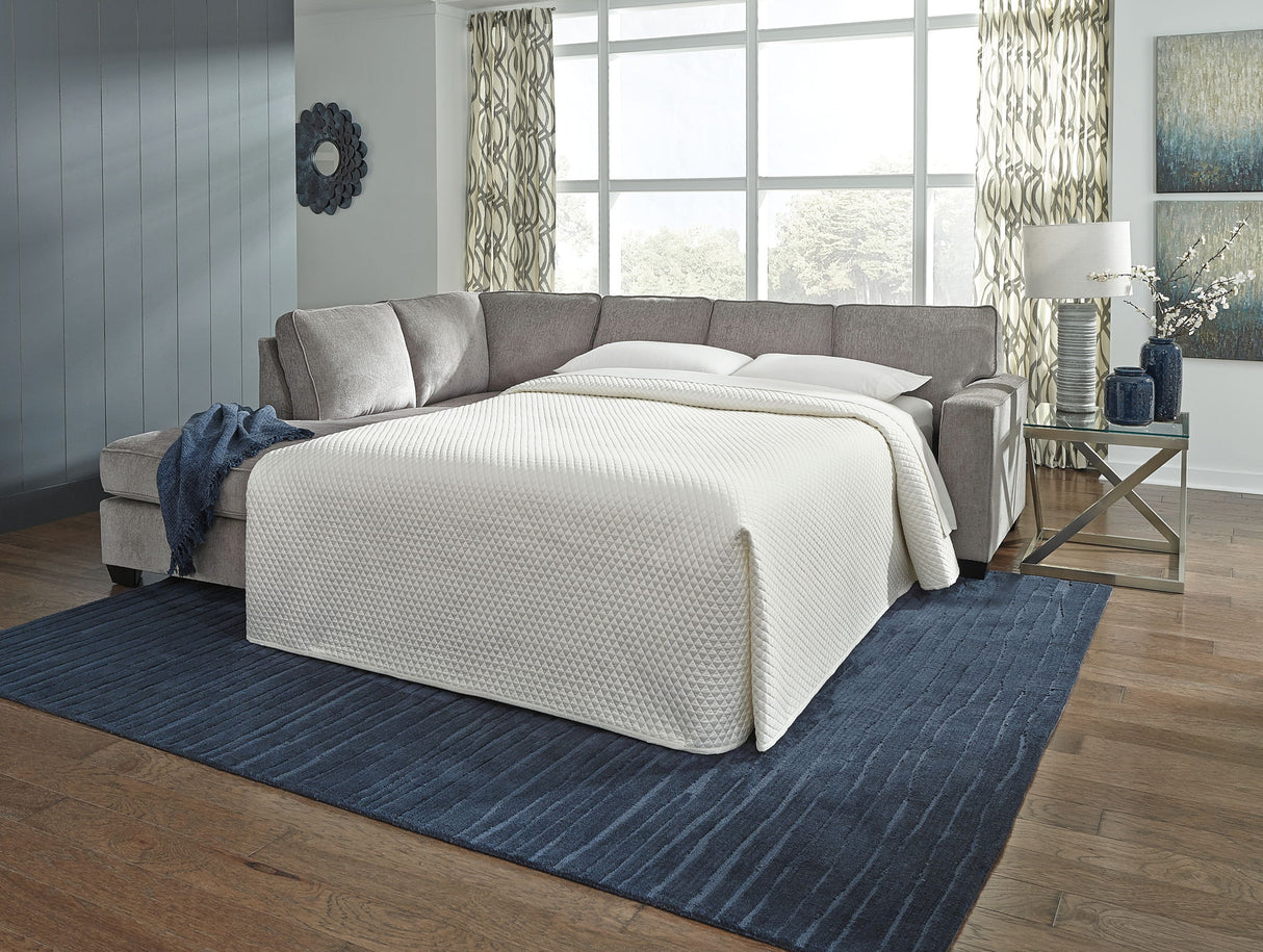 Altari - Raf Full Sofa Sleeper - Alloy