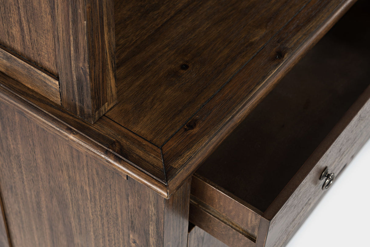 Bakersfield - Two Drawer Server - Wire Brush Brown