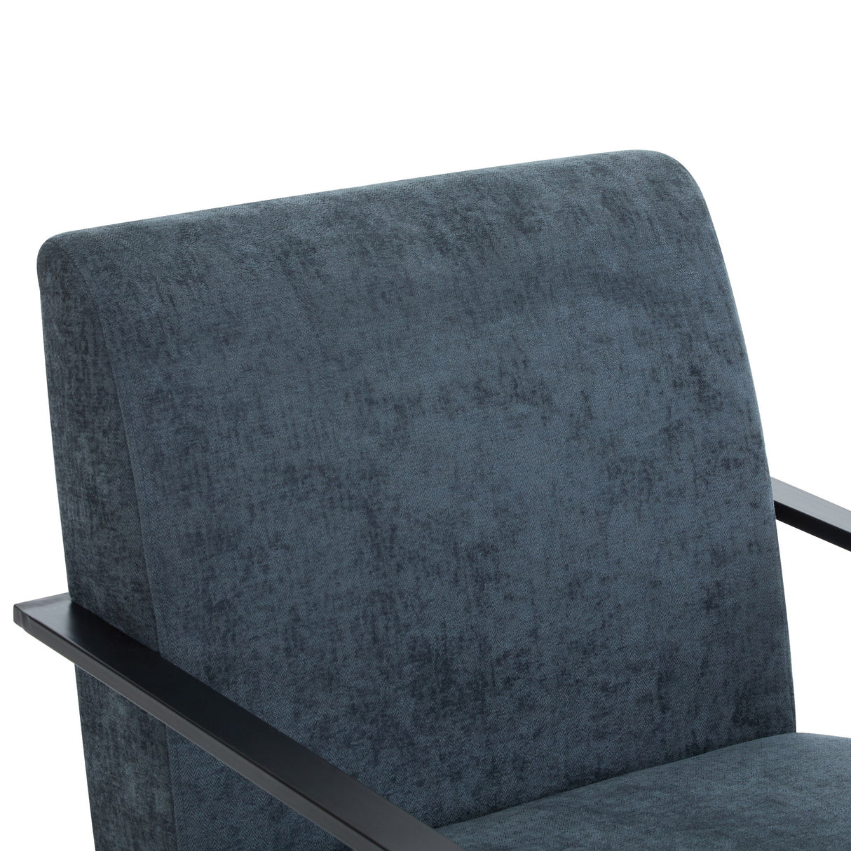 Modern Lounge Chair With Polyester Upholstery