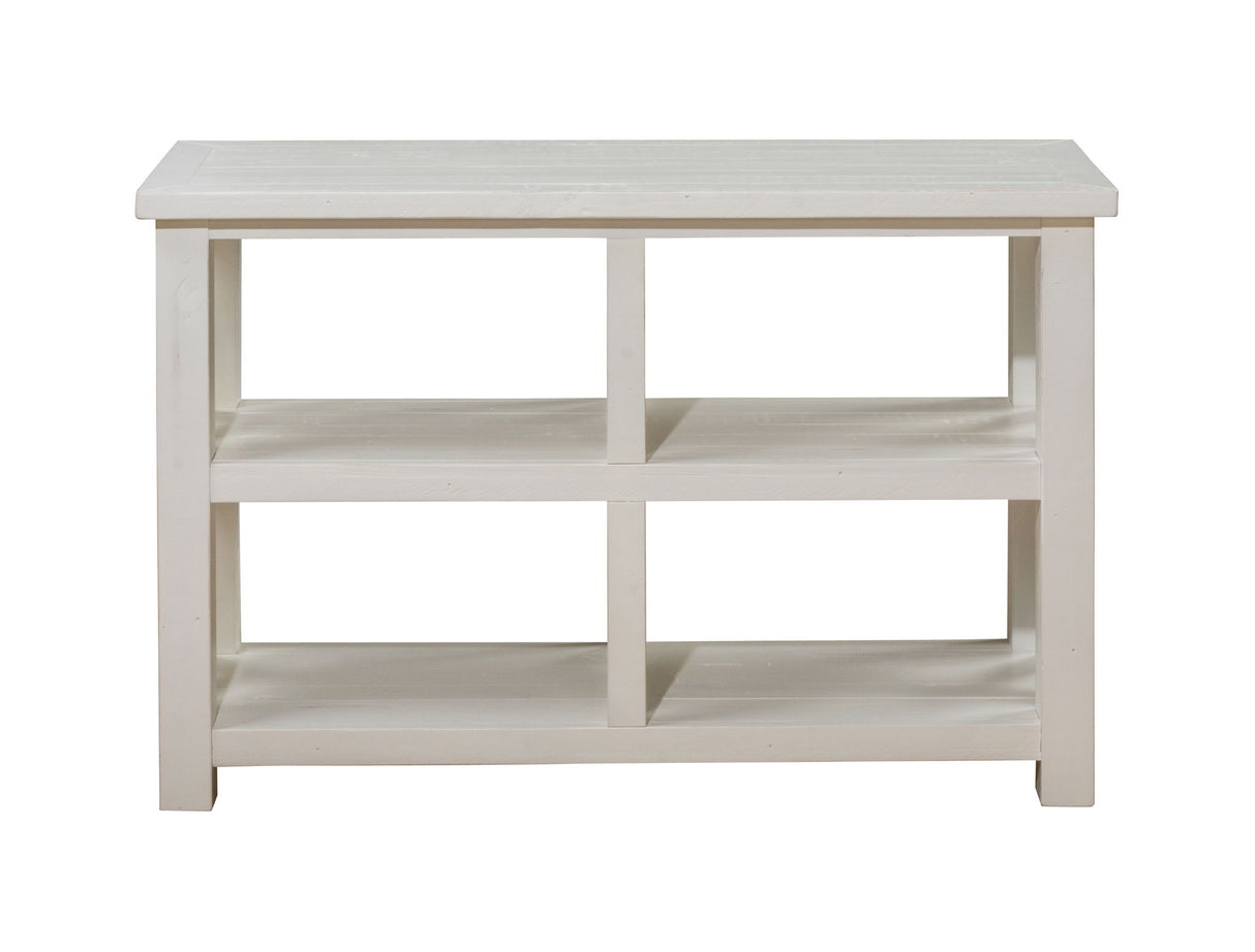 Madaket - Sofa Console - Distressed Off-White