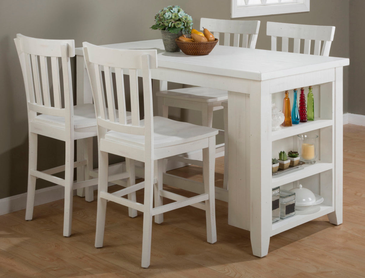 Madaket - Counter Table - Distressed Off-White