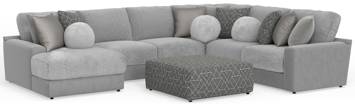 Sectional, Ottoman