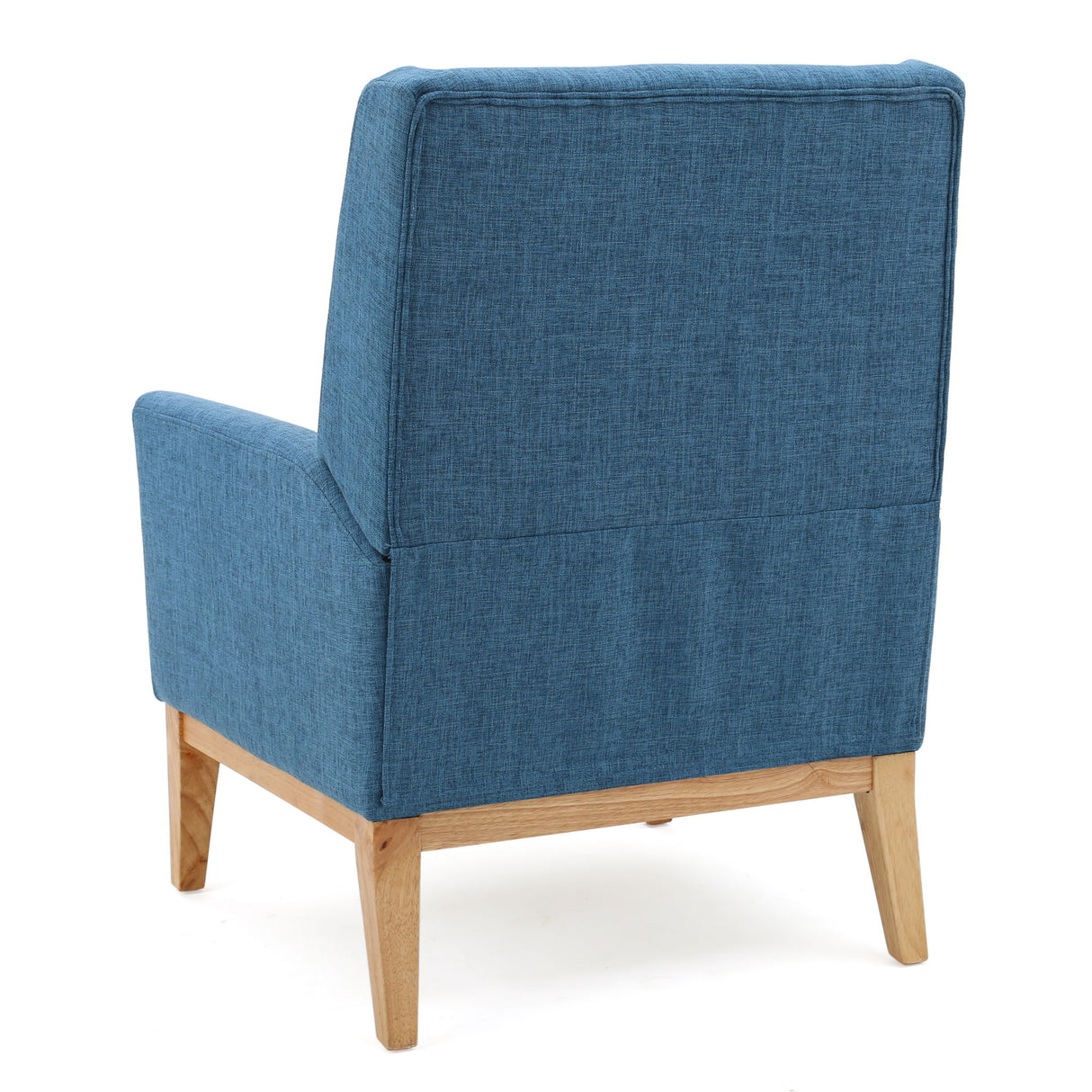 Modern Accent Chair With Padded Cushion Seat