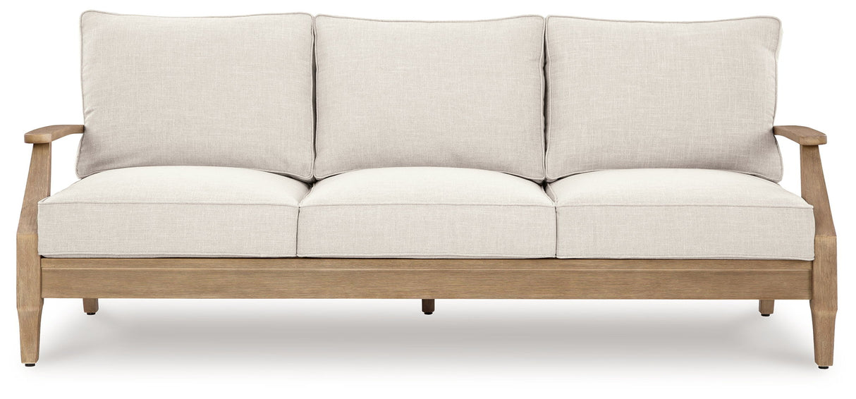Carter Hall - Sofa With Cushion - Beige