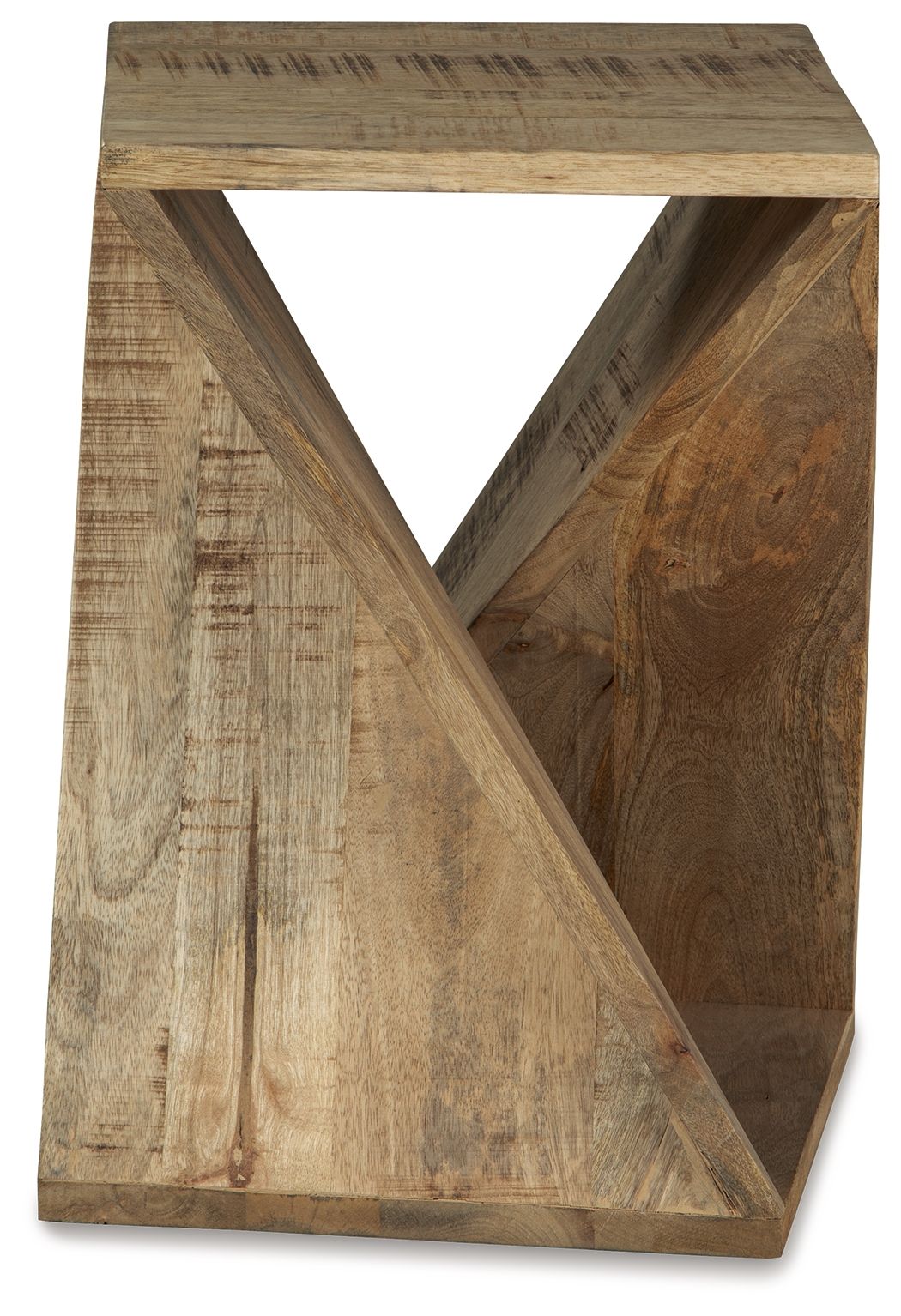 Zalemont - Accent Table - Distressed Brown