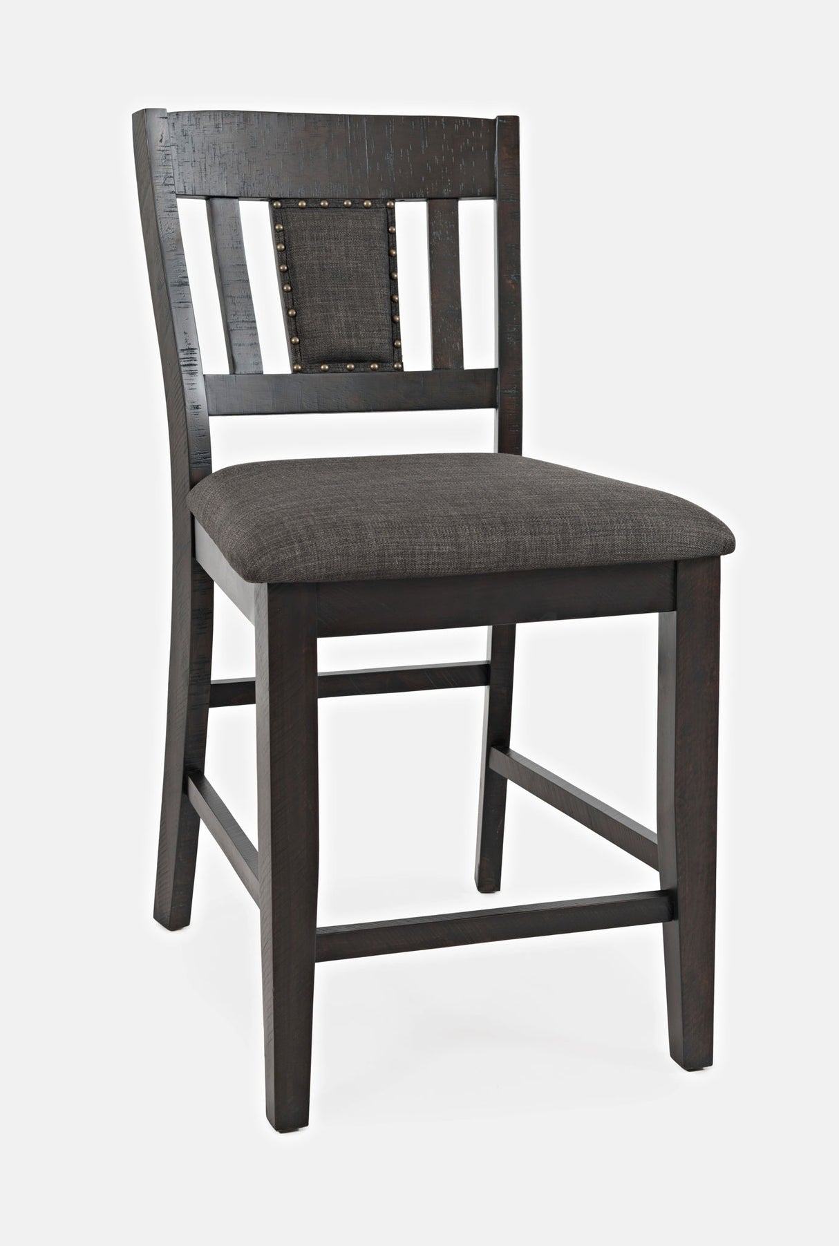 American Rustics - Slatback Stool (Set of 2) - Rustic Brown