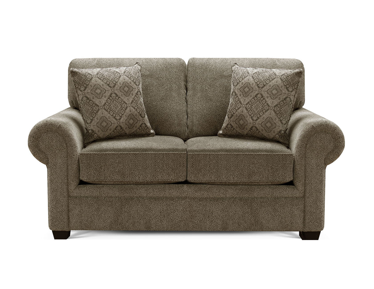 Brett - Fabric Loveseat