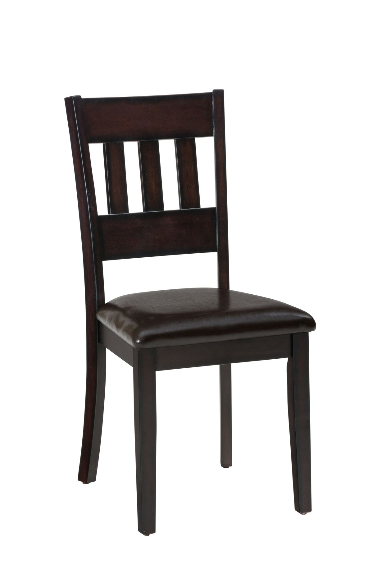 Dark Rustic Prairie - 5 Piece Dining Set - Dark Brown