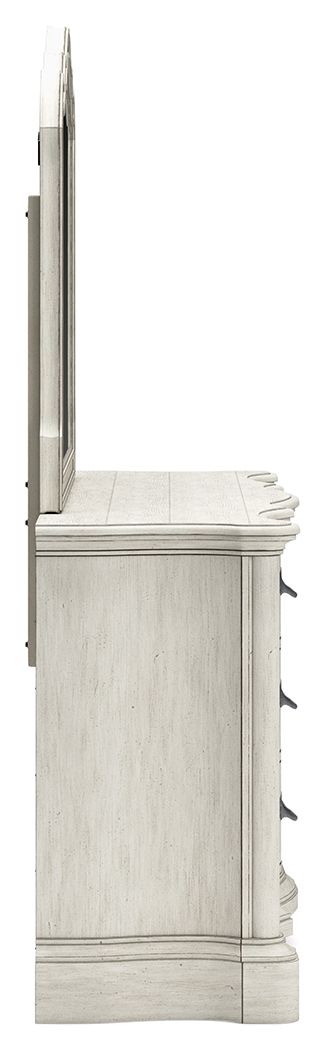 Arlendyne - Dresser And Mirror - Antique White