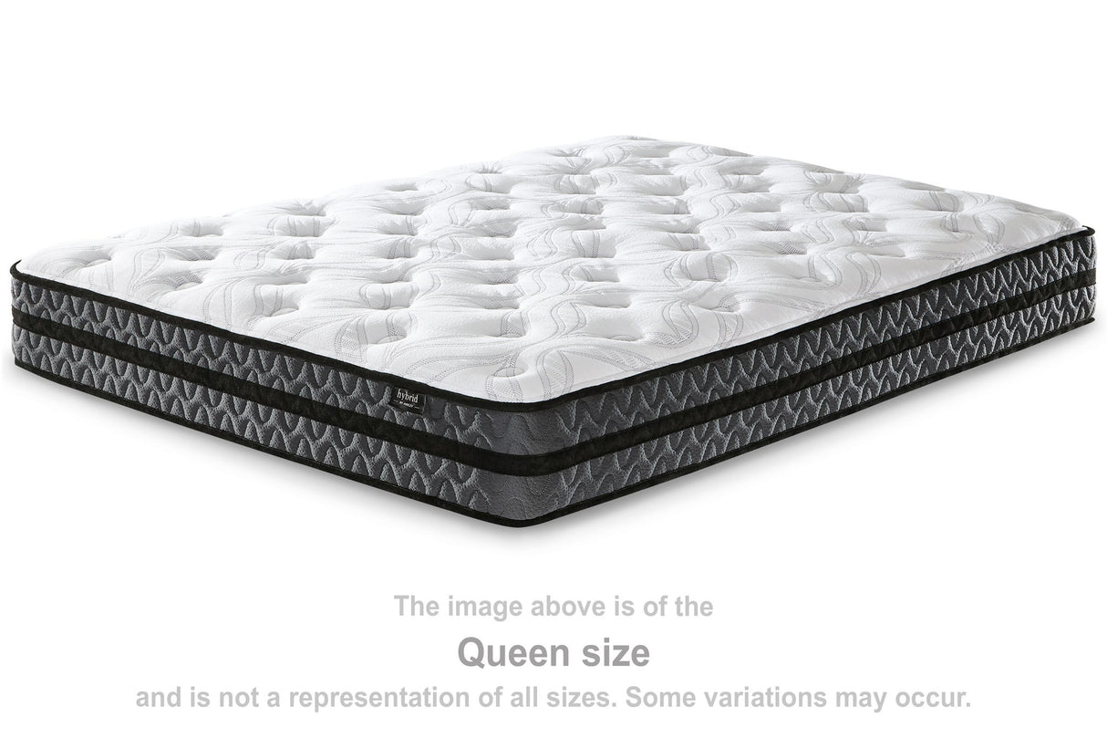 NHS - 10 Inch Pocketed Hybrid - White - Full Mattress
