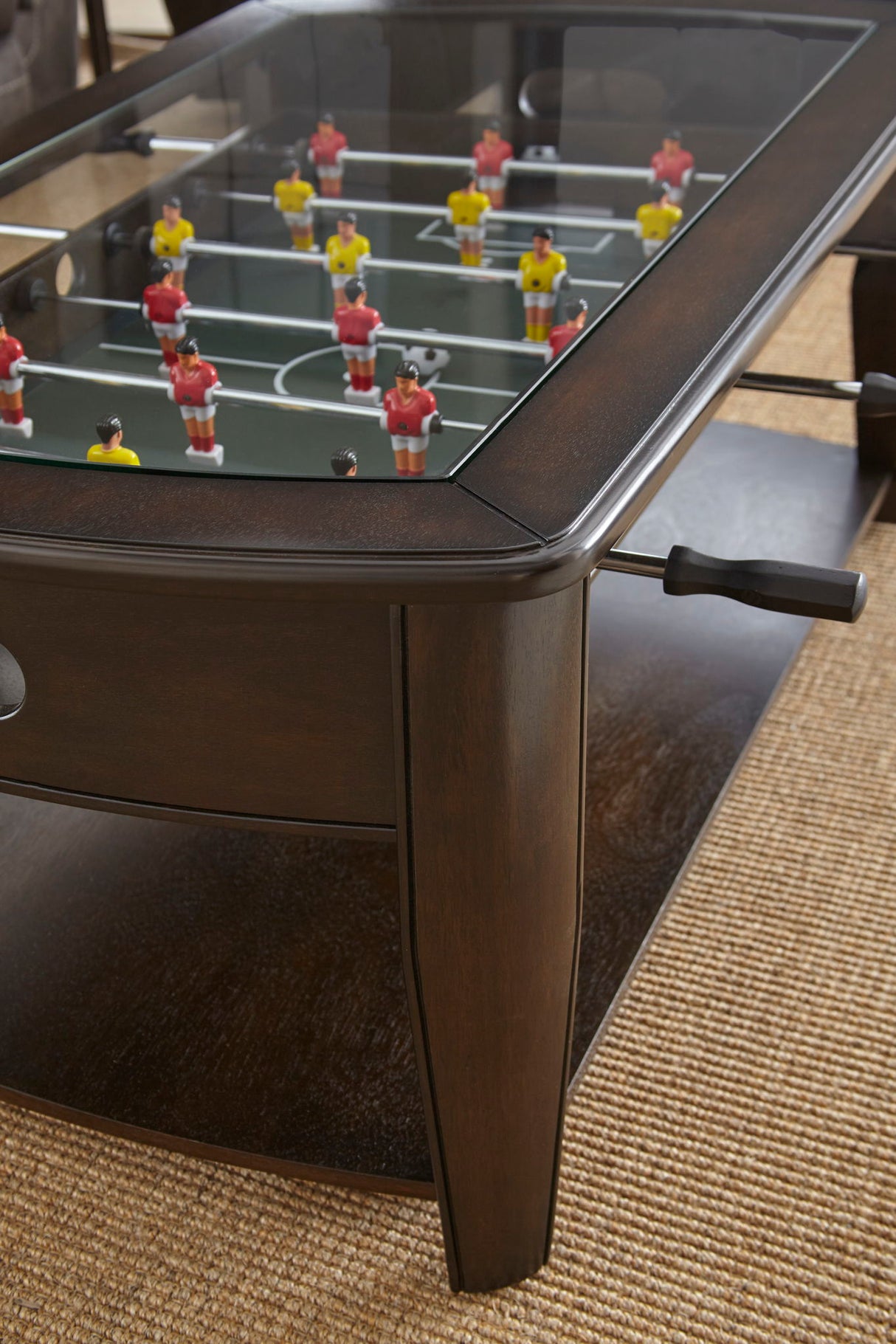 Diletta - Foosball Cocktail Table - Brown