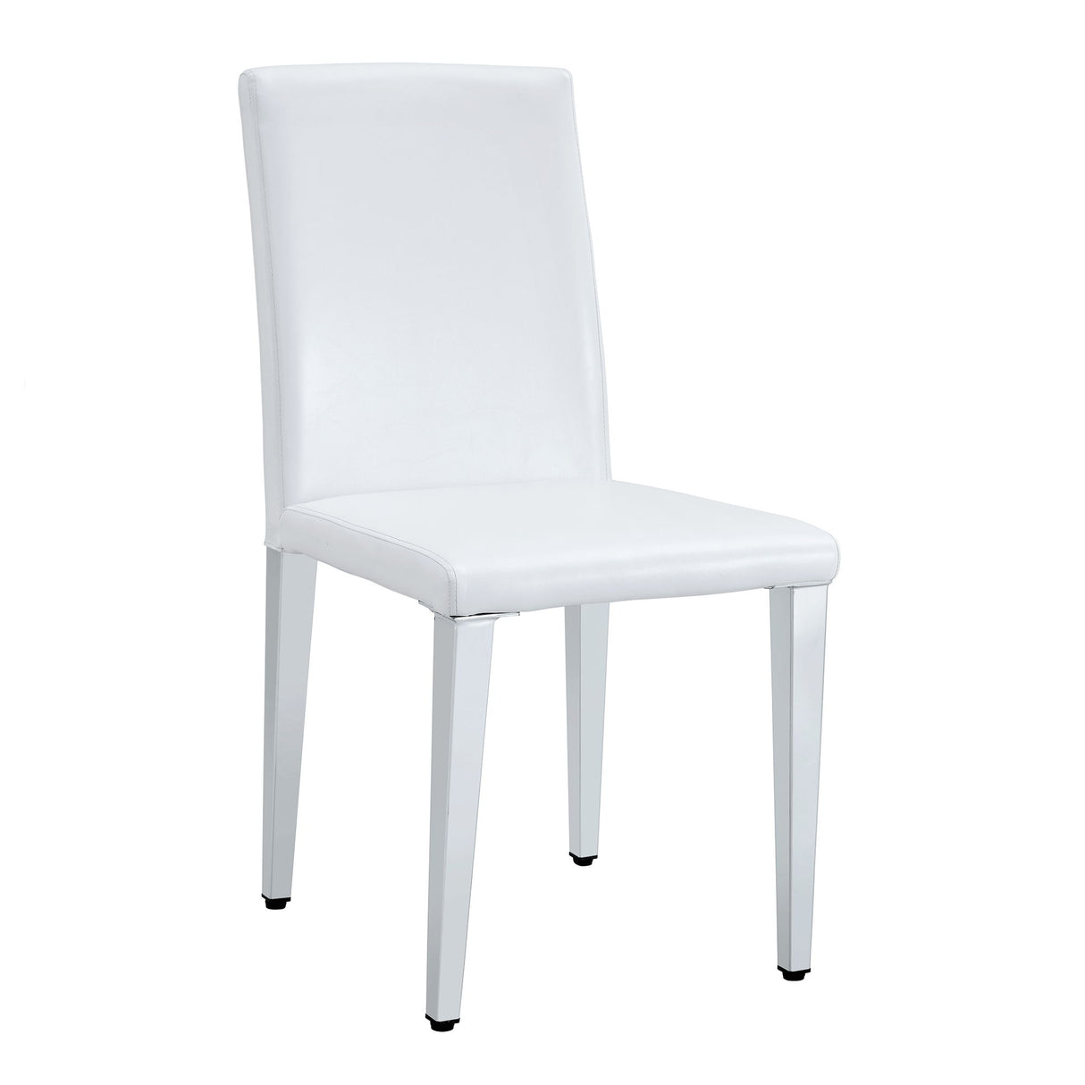 Elegant Upholstered Chairs & Metal Legs