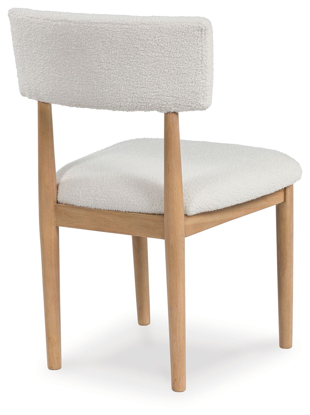 Sawdyn - Dining Upholstered Side Chair (Set of 2) - White / Light Brown