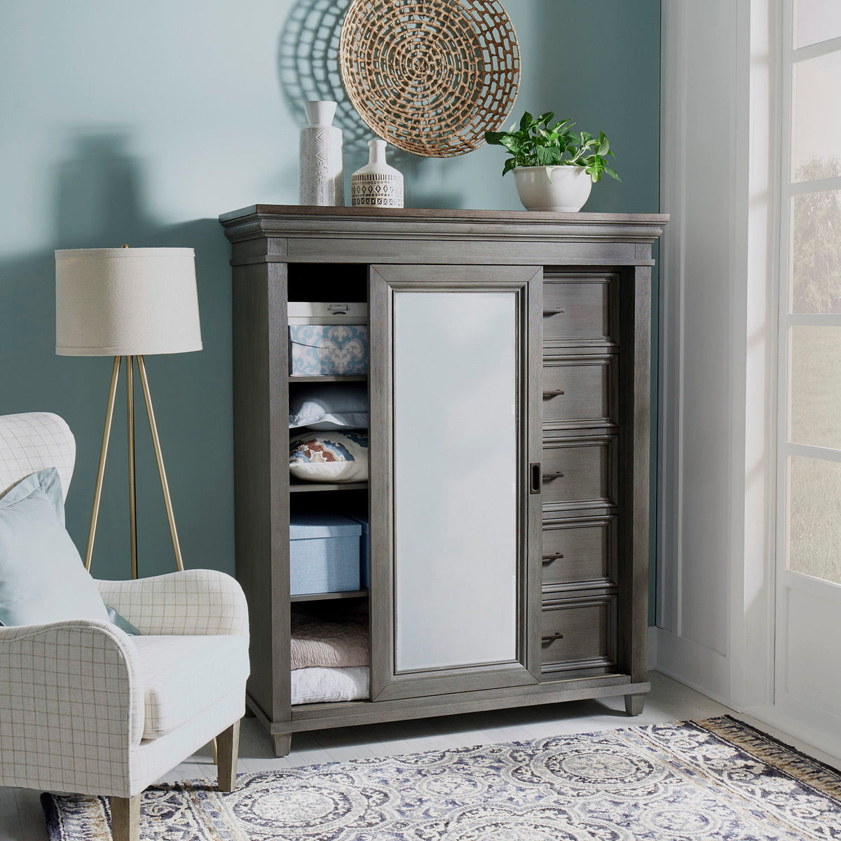 Caraway - Sliding Door Chest