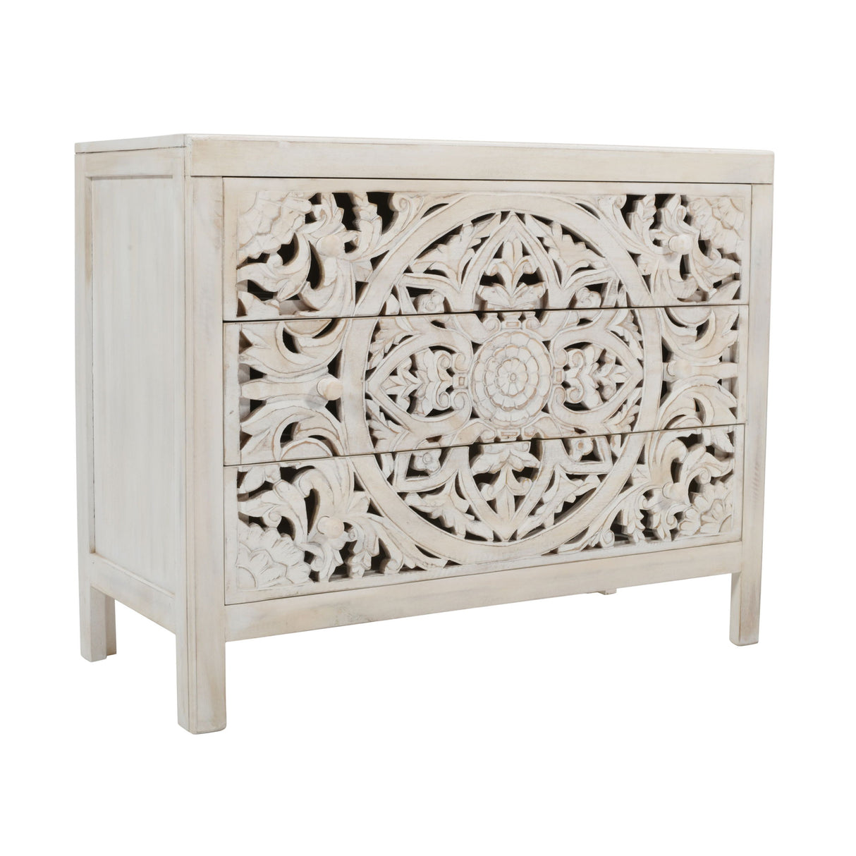 Jolie - Accent Chest - White Wash