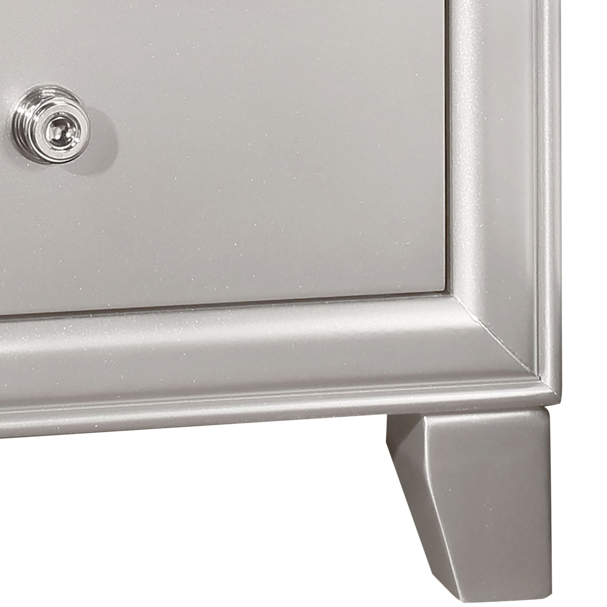 Omni - Nightstand - Pearl Silver