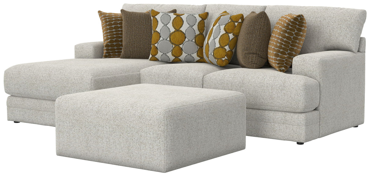 Tori - Sectional With Comfort Coil Seating, Cocktail Ottoman And Accent Pillows Included