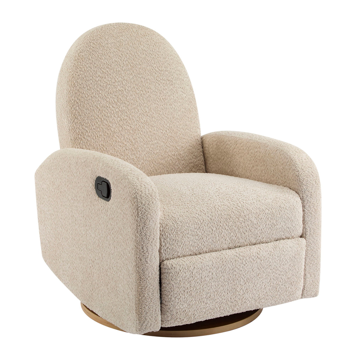 Contemporary 360 Swivel And Glider Recliner Chair