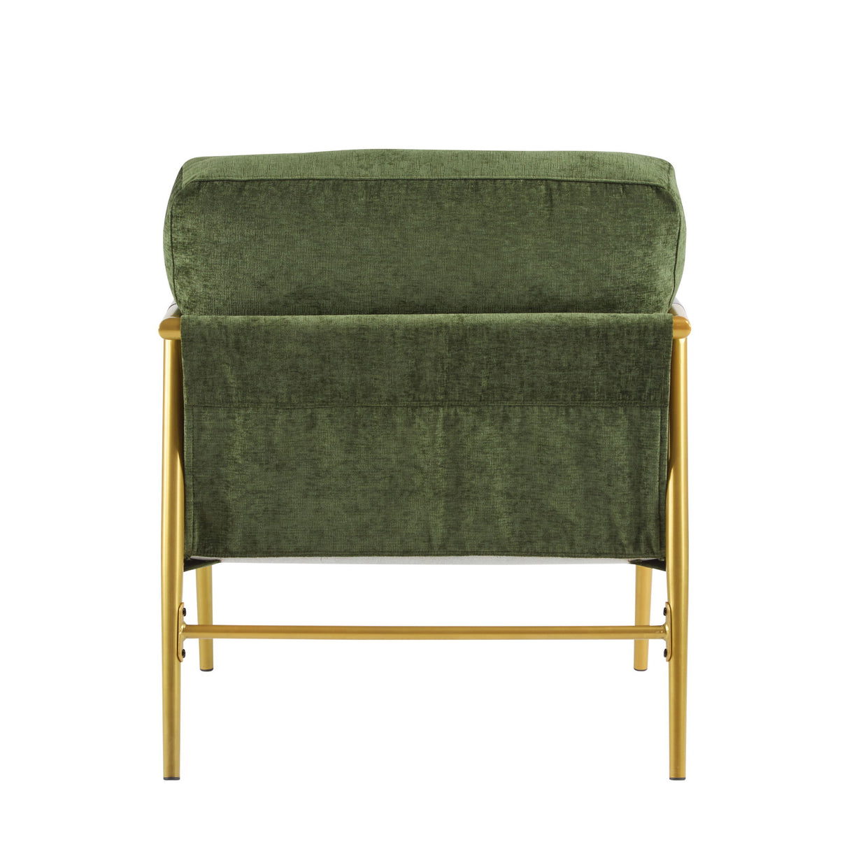 Modern Accent Chair With Plush Cushions, Cozy Seating