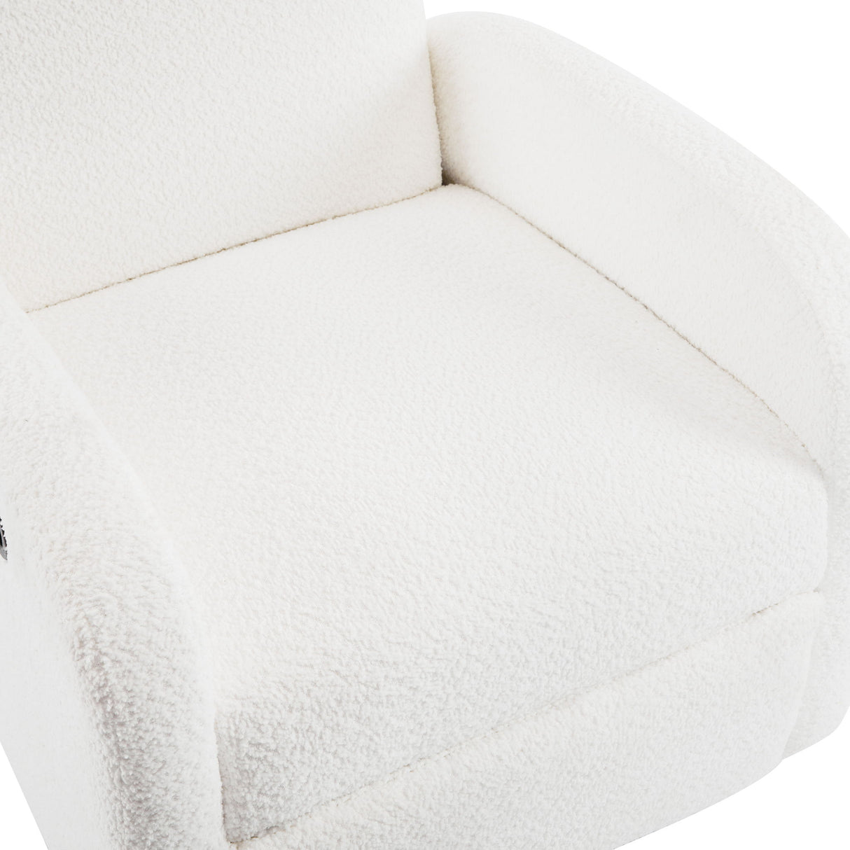 Contemporary 360 Swivel And Glider Recliner Chair