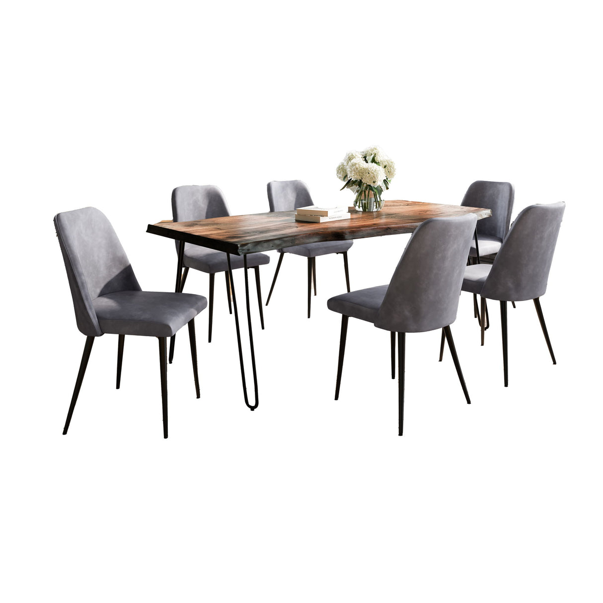Nature's Edge - Dining Set - Chestnut