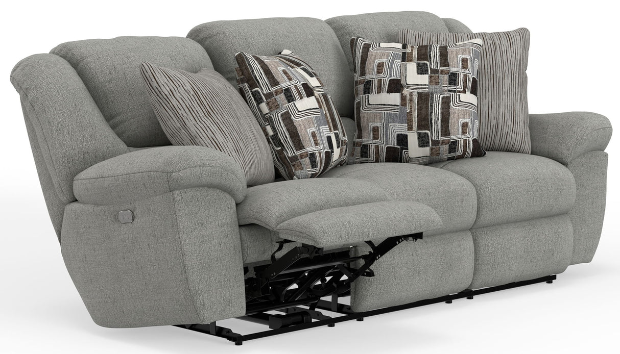 Trifecta - Sofa With 3 Recliners and Drop Down Table