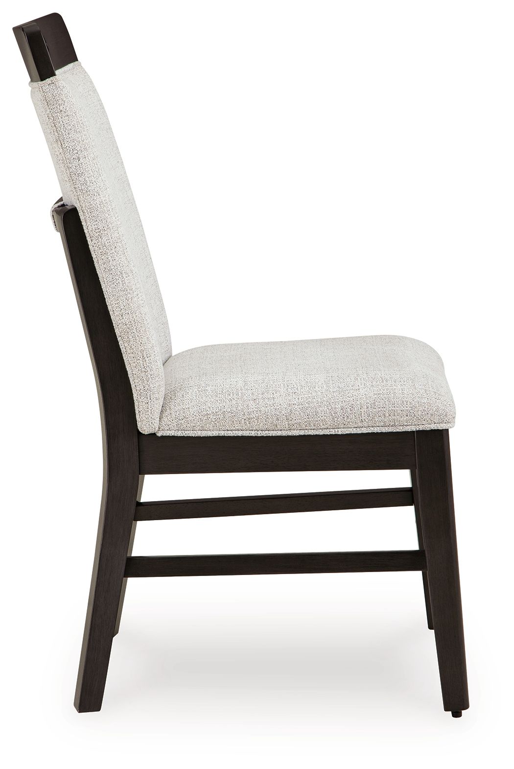 Neymorton - Dining Upholstered Side Chair (Set of 2) - Light Gray / Brown