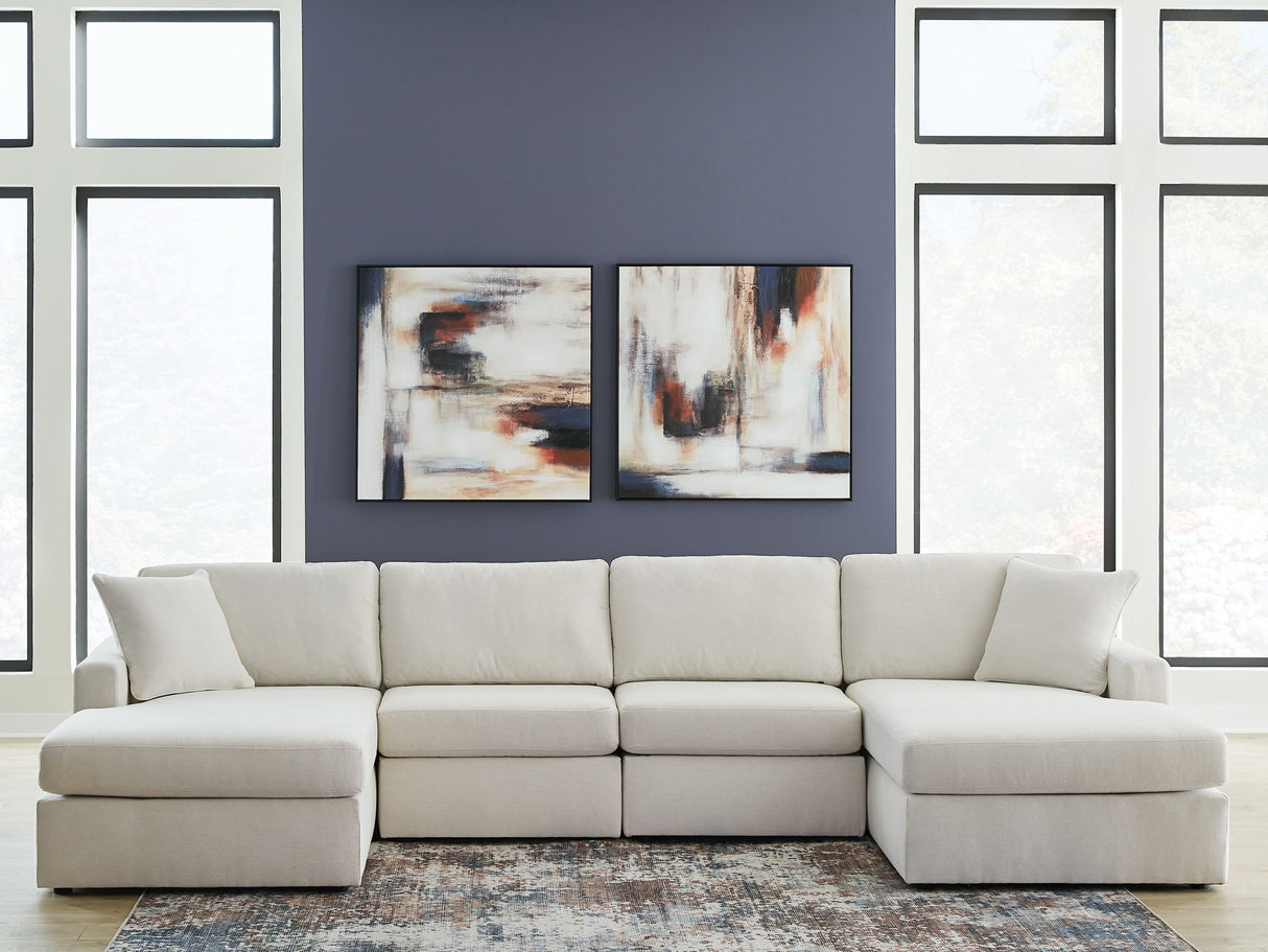 Modmax - U-Shaped Sectional - Oyster