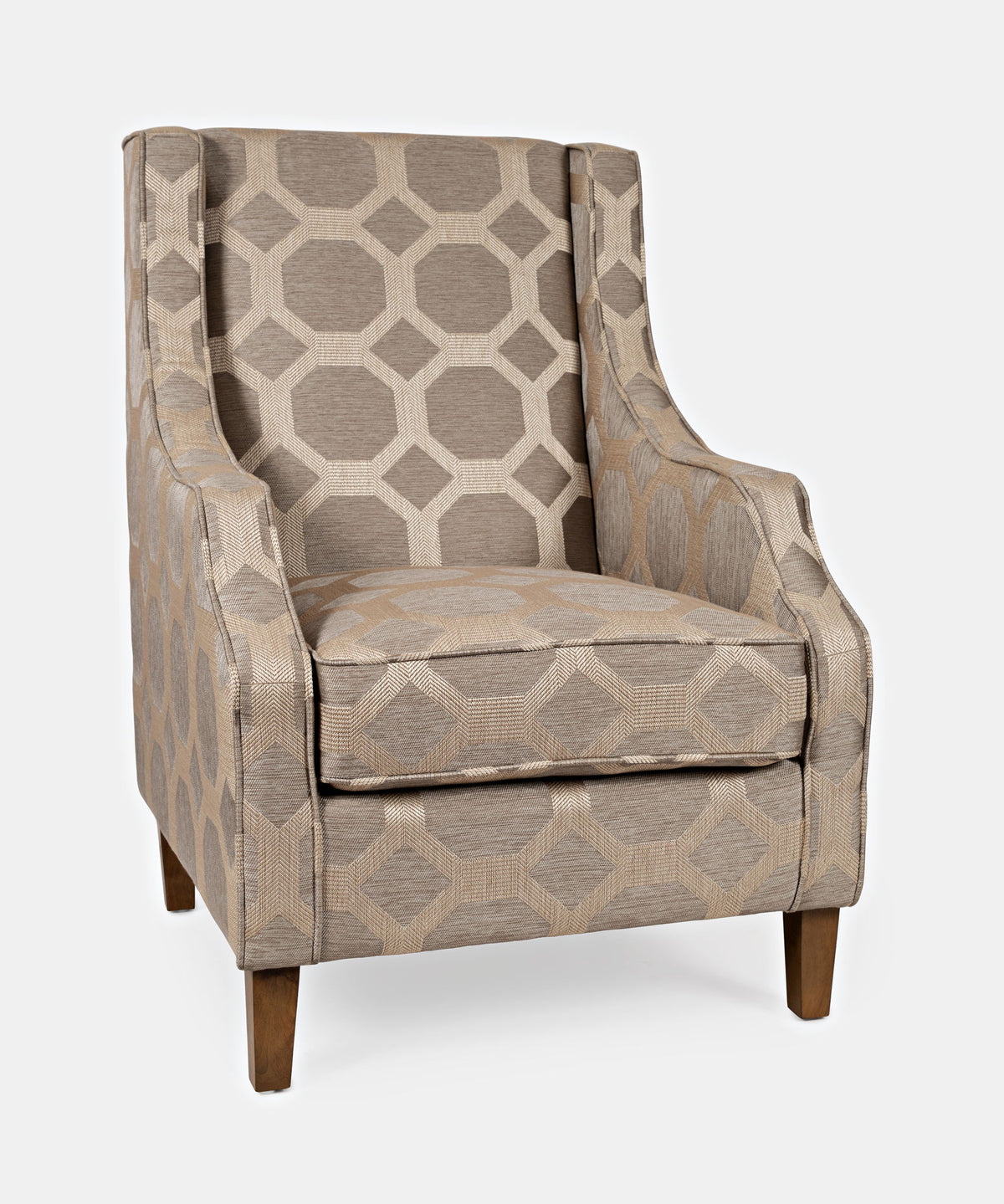 Sanders - Accent Chair - Taupe