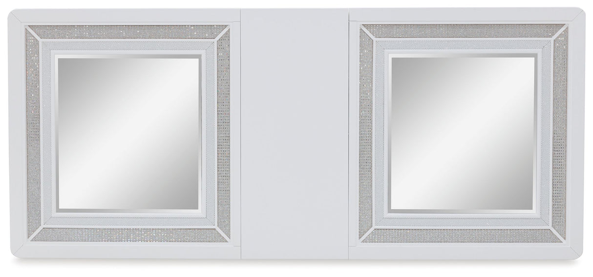 Chalanna - Rectangular Dining Room Extension Table - White