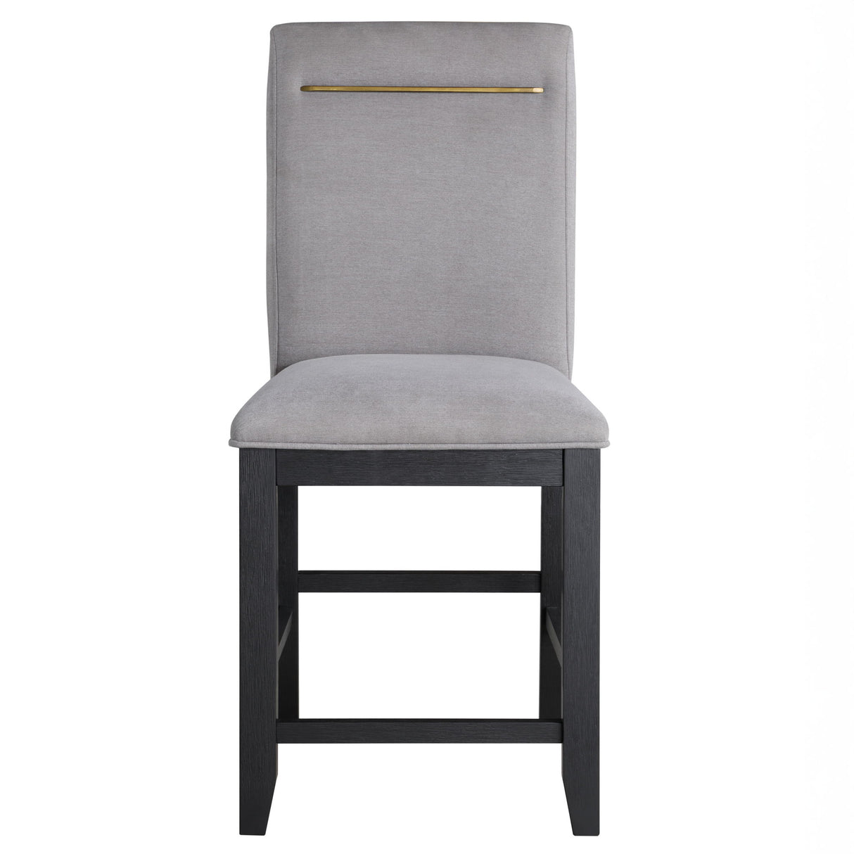 Yves - Counter Chair (Set of 2) - Gray