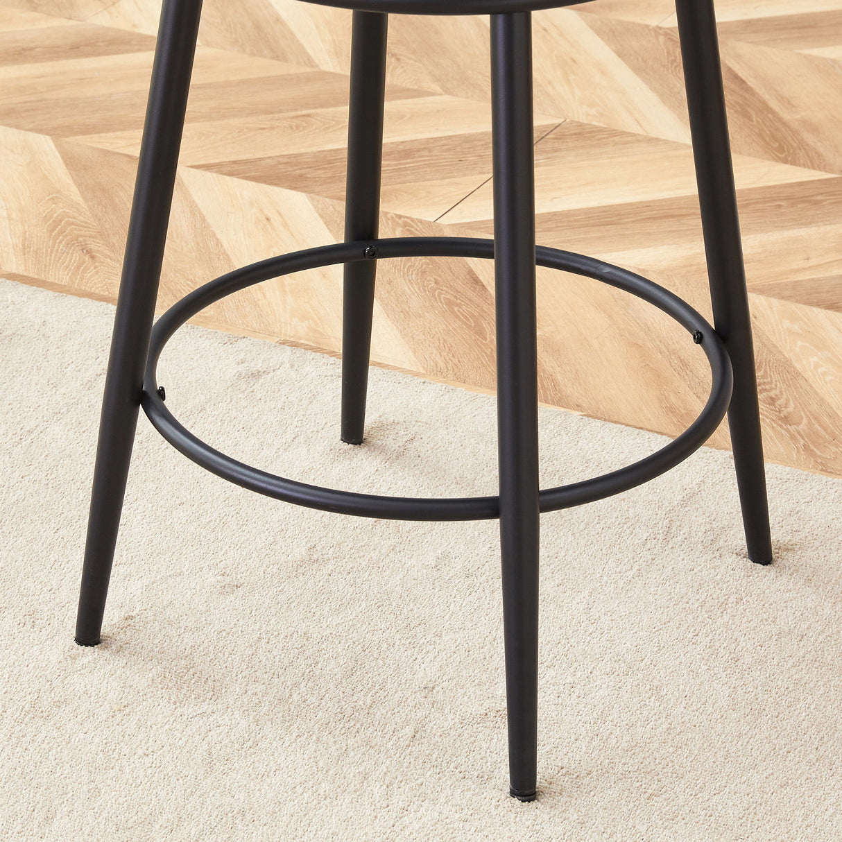 Fashionable Ergonomic High Legged Bar Chairs (Set of 2)