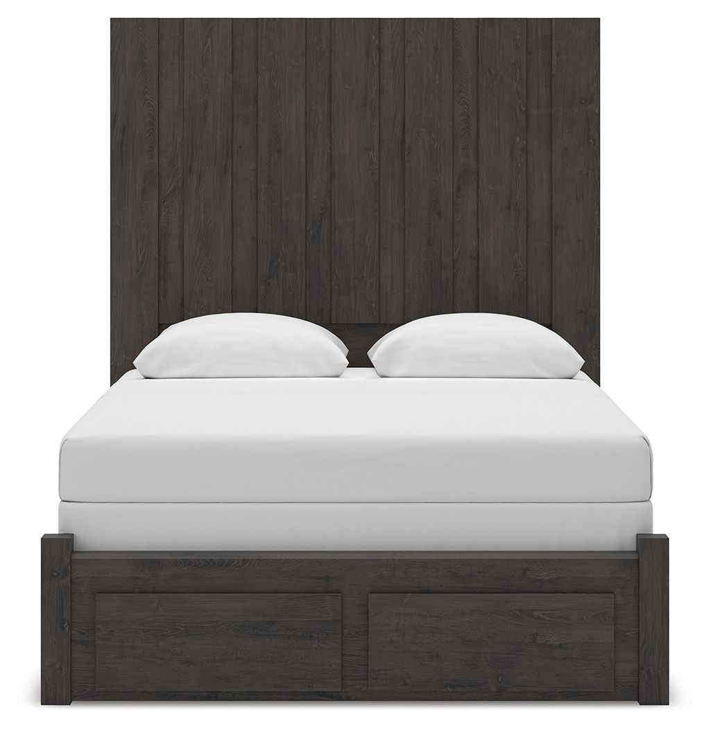 Fraluna - Panel Storage Bed