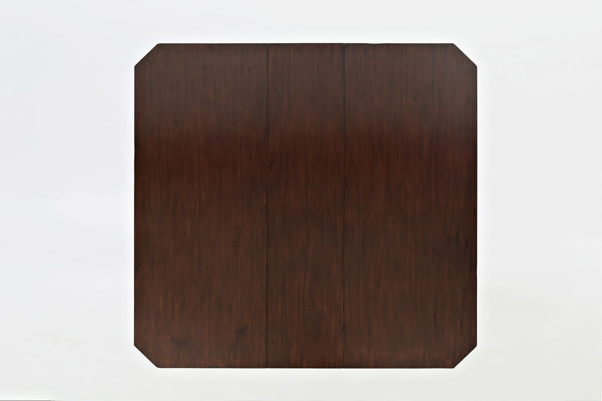 Manchester - High-Low Square Dining Table - Merlot