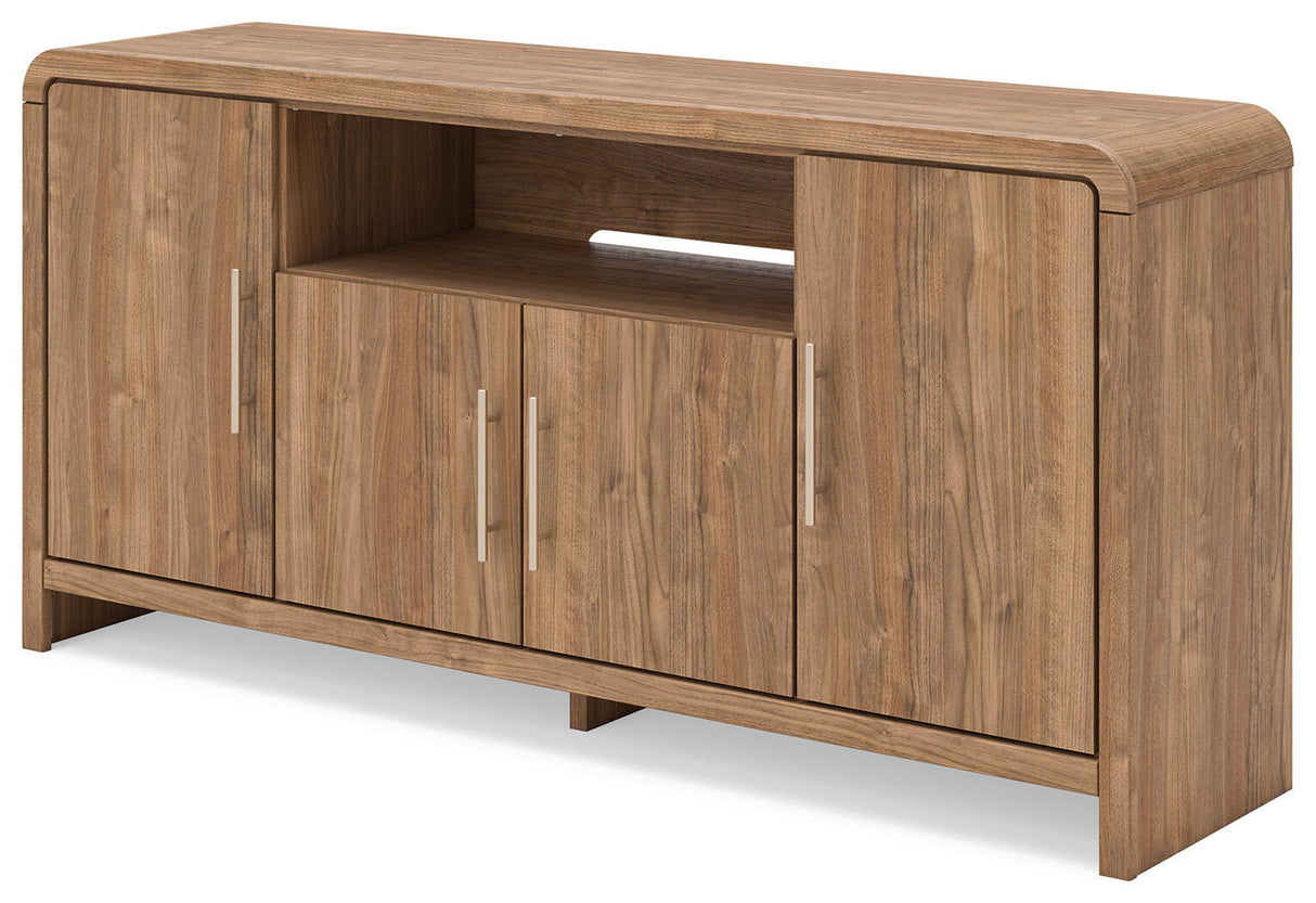 Dovander - Extra Large TV Stand - Brown
