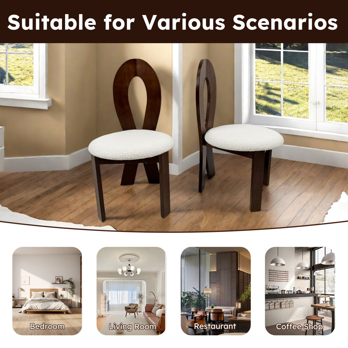 Key Design Dining Chairs (Set of 2)