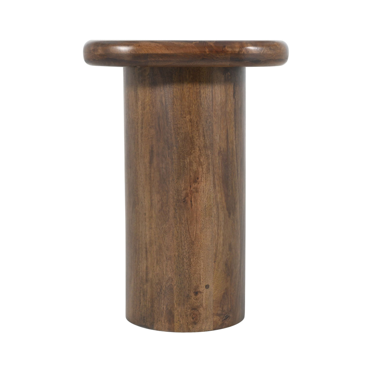 Mandara - Chairside Table - Dark Brown