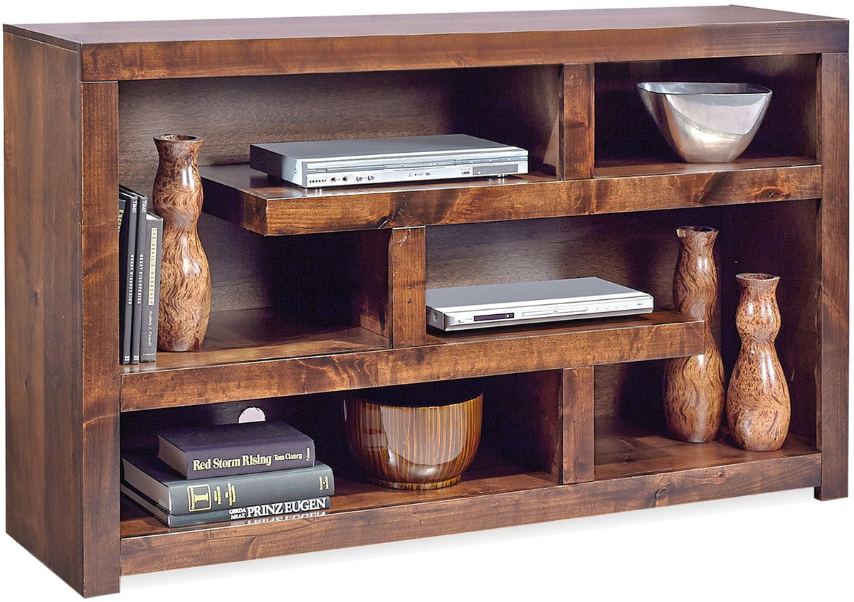 Contemporary Alder - 60" Open Console